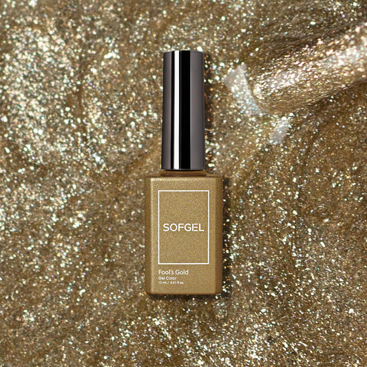 Sofgel Fool's Gold Gel Color - 15ml